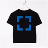 T-shirts enfants T-shirts Irregar Arrow Garçons Filles Blanc Été Doigt Lâche Bébé Enfants Jeunesse Casual T-shirt À Manches Courtes Imprimé Drop Dhlc2