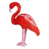 Trädgårdsdekorationer flamingo staty realistisk imitation fågelmodell konst djur figurskulptur för uteplats bakgård utomhus dekoration