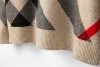 Spring i jesienne pullover sweetek sweter swobodny długie rękawie marki szczupła dzianina sweter męski