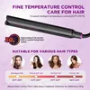 LDY 465F Flat Iron Alisador de Cabelo Profissional Rápido Alisamento Elétrico Cachos Ferramenta de Estilo 110240v 240104