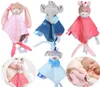 Детские плюшевые мультяшные медведи и кролики, успокаивающая кукла для новорожденных, мягкое уютное полотенце, игрушка для сна, подарок, завод, 10 шт. 3110481