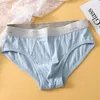 Onderbroek 1pc Mode heren sexy geruite slips shorts losse 95% katoen heren slipje ademend zacht ondergoed