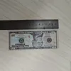 Kopieren Sie Geld in der tatsächlichen Größe 1:2 für eine Videopräsentation auf gefälschten Euro-Banknoten von Qixnx