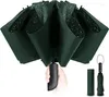 Umbrellas Women Korean Lightweight Umbrella Folding Business Transparent Protection Retro Cute Portable Simple Outdoor