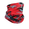 Arctic Cool Face Mask Gaiter fietsen sjaals Summer Bandana Magic sjaal racen zonnebrand Maskers Mens dames sporthoofdbanden Solid Color Camo