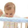 Babybett-Stoßstange, Baumwolle, für Kinderbett, um Kissen, Kinderbettschutz, Bettschutz, Wickelschutz, Couch, Leitplanke, Kinderzimmer-Dekoration, 240104