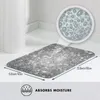 Carpets Galaxy Sparkle Stars Silver Gray Entrance Door Mat Bath Rug Grey Diamonds Shimmering