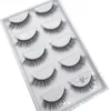 27 Style 5 Par 10/50/100 Boxar Natural 3D Mink False Eyelashes Makeup Fake Eye Lashes Faux Cils Make Up Beauty Maquiagem 240104