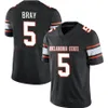 Team University Football Oklahoma State Cowboys Jersey College 7 Alan Bowman Ollie Gordon II Kendal Daniels Brennan Presley Jaden Bray Nickolas Martin ProSphere