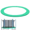 Trampolinepad Vervangend veiligheidskussen Waterdichte trampoline veerafdekking Geen gaten voor paal 6ft 8ft 10ft 12ft Framemaat Groen 240104