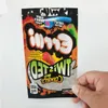 Sour Terp Crawlers Mylar påsar 600 mg förpackning 35g återförslutningsbar påse 500 mg haj hashtag honung plast blixtlås baggies sxxhg