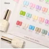 GLENYS 24 Color Lack Gel nagellack liten uppsättning för att öppna nagelsalong nagel grossistfördjupning UV LED -geluppsättning 240105