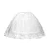 Robes de fille fleur filles jupon enfants Crinoline sous-jupe mariage enfant Tutu glisse pour fête d'anniversaire demoiselle d'honneur danse