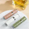 5 ml perfum Atomizer Przenośny płynny pojemnik na kosmetyki Mini skórzana spray AlcoChol Pusta butelka do napełniania 240104