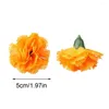 Decorative Flowers Pcs DIY Merry Christmas Scrapbook Bridal Bouquet Artificial Flower Heads Home Decor Marigold Simulation Floral