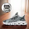 Coolcustomize custom yoga theme light weight sports shoes personalized team work lace up breathable mesh upper DIY running walking tennis unisex couple sneaker