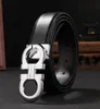 2020 designer belts for Mens Belts Designer Belt Smooth buckle Luxury Belt Leather Business Belts Women Big Gold Buckle9549474