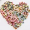 Fiori decorativi 50 pezzi 2 cm teste di fiori margherita multicolore mini seta artificiale per ghirlande scrapbooking decorazioni per la casa di nozze