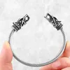 Link Armbänder Viking Edelstahl Retro männer Tier Armband Nordic Hip Hop Mode Amulett Odin Charme Schmuck Großhandel