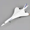 Модель самолета 1400 Concorde Air France 1976-2003 гг., авиалайнер из сплава, литая под давлением модель самолета, детский подарок на день рождения, коллекция игрушек 240104