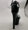 Sandały Laijianjinxia 17 cm/7 cali Pu Upper Fashion Sexy Exotic High Heel Platforma Kobiety Buty taneczne G028