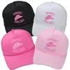 Casquettes de baseball rose Cowgirl Don T Cry Trucker Hat été brodé casquette de Baseball maman chapeaux respirant femmes maille