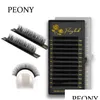 Faux de cils Peony Classic Cilylash Extension 12 lignes Soft Faux Mink Lashs Russian Volume Beauty Makeup Professionals individuel Dr Otofl