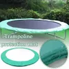 Accessoires de tapis de sécurité pour trampoline Coussin de sécurité pour trampoline Housse de protection à ressort ronde Coussin imperméable 6 pieds / 8 pieds / 10 pieds Vert 240104