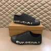 Luxe merk Casual schoenen platte buitenstrepen vintage sneakers dikke sole seizoen tonen merk klassieke heren schoenen