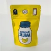 0125oz 35g Mylar-Beutel Zitronen-Kirsch-Verpackung Gelato-RUCKSACK BOYZ Weiß Schwarz 420 Lfexm