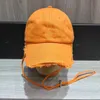 디자이너 Casquette 버킷 모자 디자이너 모자 테라스 케이프 유럽과 미국 패션 볼 모자 큰 처마 모자