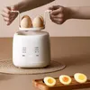 220V Smart Egg Cooker Entièrement automatique Petits pains Maïs cuit à la vapeur Faire bouillir Machine de petit déjeuner Réservation Multifonction Oeufs à la coque Cuiseur 240105