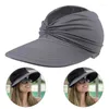 Beralar Elastik Hollow Cap Güneş Koruma Şapkaları Boş Üst Ayarlanabilir Plaj Kapakları Kadın Açık Naylon Gölgesi Yaz İçin