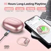 Fones de ouvido de telefone celular TWS Fones de ouvido Bluetooth com microfone embutido Sport Ear Hook LED Display Fones de ouvido sem fio HiFi Stereo Earbuds Fones de ouvido à prova d'água YQ240105