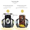 Cep Telefonu Kulaklıklar Yeni LZ-5 LZ-6 Bluetooth Kulaklık Stereo Boyun Montajlı Kablosuz Kulaklık Hoparlörlü WiFi WiFi Egzersiz Game Kulaklığı için Ses Kalitesi YQ240105