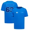 F1 Ny racingdräkt Team nr.44 T-shirt Kort ärm Lapel Polo Shirt Plus Size Anpassning