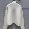 Nieuwe damestrui Designer trui Dames vest gebreide trui Top Nieuwe 3D Relief Pullover gebreide top Herfst trendy designerkleding met lange mouwen voor dames