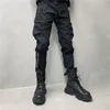 Survêtements pour hommes High Street Fashion Multi-Pocket Techwear Salopette Personnalité Zipper Pantalon de jogging à la cheville Designer de mode Casual