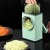 Est Rotary Vegetable Cutter Manual Safe Mandoline Slicer Multifunktionell Parmesan Cheese Grater Shredder Kitchen Gadgets 240104