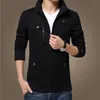 Bomber Jacket Men Casual Windbreaker Jacket Coat Men Spring Autumn Outwear Stand Slim Military Jacket Mens 231229