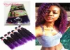 coudre dans les extensions de cheveux crochet tresses cheveux tisse UTILE Noël 6PCSLOT ombre couleur synthétique trames de cheveux Jerry curl POUR LES FEMMES1779584