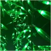 Christmas Decorations Led Artificial Willow Wee Tree Light Outdoor Use 1152Pcs Leds 2M Height Rainproof Decoration Drop Delivery Hom Dhqgn