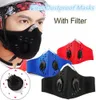 Masque buccal anti-gouttelettes anti-poussière pour hommes et femmes avec filtre pour le cyclisme, la course à pied, la randonnée, respirateur anti-poussière PM25, fournitures d'extérieur F348897807