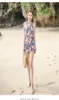 Nouveau une pièce robe Style conservateur couverture ventre mince Sexy maillot de bain coréen grande taille printemps maillot de bain 7058039