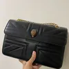 Akşam çantaları uk lüks tasarımcı omuz çantası 2024 düz renkli kadın çanta moda retro crossbody premium golather cüzdan ve