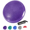 Yoga Mats Virson Inflatable Mas Mat Colourf Ball Pad With Pump Air Gym Home Exercise Cushion Drop Delivery Sports Outdoors Fitness Su Dhwn0