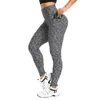 Damesbroek Dames Hoge broek Taille Recht Voor Yoga Pilates Sportbeen Uitlopende legging ZZ