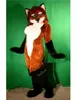 2024 Fox Mascot Costume Fursuit Suit Halloween Adults Parade