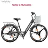 Bicicletas Bicicleta Elétrica Para Mulheres 26 Polegada 350W 36V Duas Rodas Bicicletas Elétricas Portátil Inteligente Cidade Elétrica Bicicleta Adultos Com BasketL240105