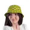 Berets Twelfth Night Maolio Yellow Cross Garters Bucket Hat für Damen Herren Teenager Faltbare Bob Fisherman Hats Panama Cap Streetwear